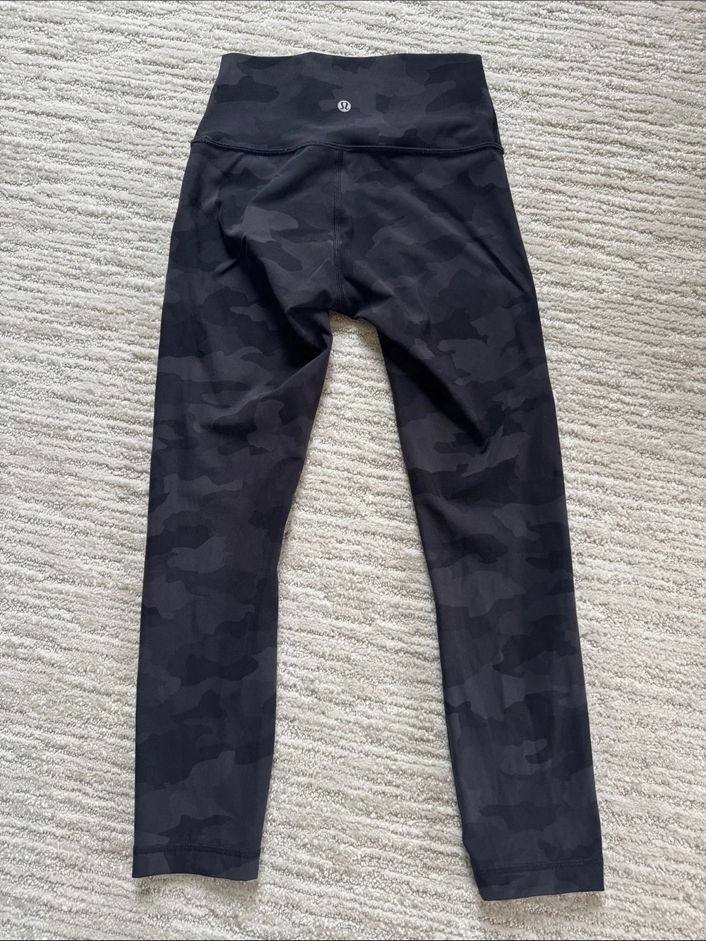 Lululemon Black Camo crop